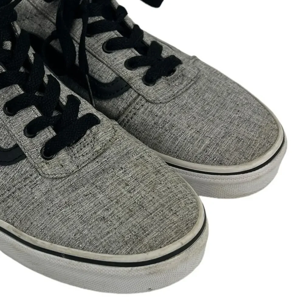 VANS Grey & Black Skate Shoe Youth SZ 6